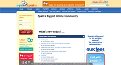 Desktop Screenshot of eyeonspain.com
